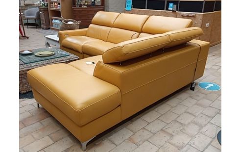 CANAPE D'ANGLE CHATEAU D'AX 1 REL ELECT TETIERES REGLABLES