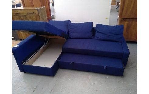 CANAPE CONVERTIBLE BLEU IKEA FRIHETEN