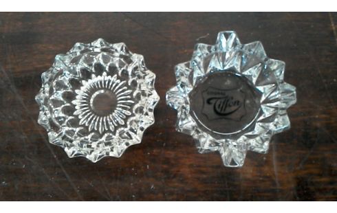 CENDRIER CRISTAL L'UN