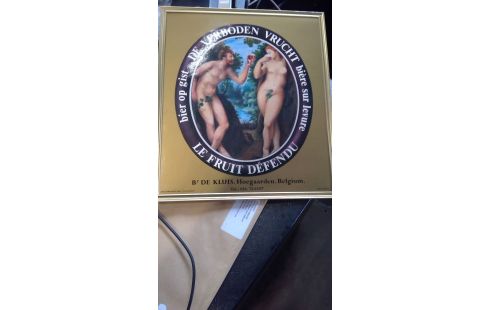 DECO-OBJECT VERBODEN VRUCHT BIER