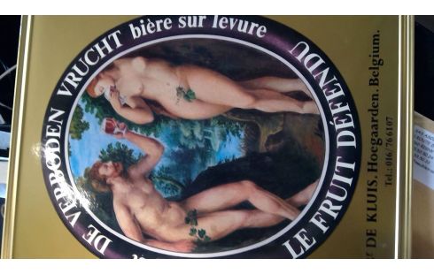 DECO-OBJECT VERBODEN VRUCHT BIER