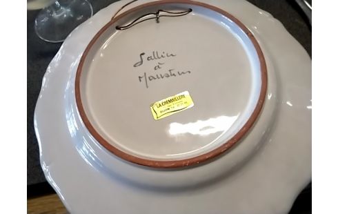 ASSIETTE DECO Moustier