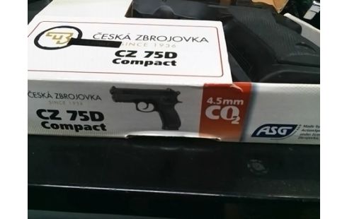 PISTOLET D'AIRSOFT CZ 75D COMPACT