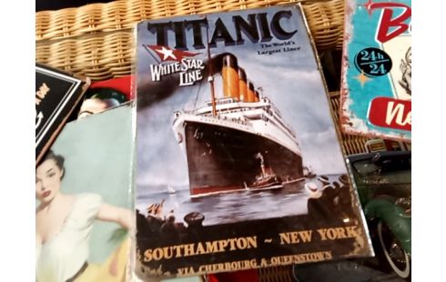 PLAQUE METAL PLAQUE EMAILLEE