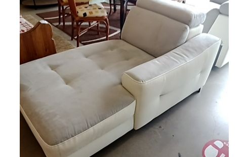 CANAPE D'ANGLE BLANC