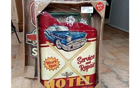 PLAQUE METAL GM PLAQUE EMAILLEE