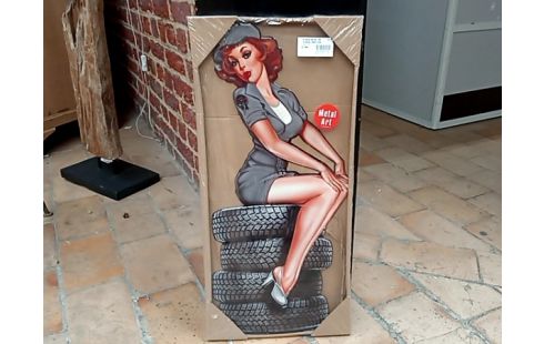 PLAQUE METAL GM PLAQUE EMAILLEE