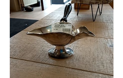 SAUCIERE MÉTAL ARGENTÉ
