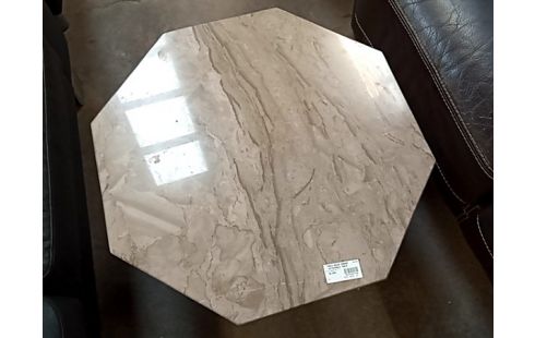TABLE BASSE MARBRE OCTOGONALE