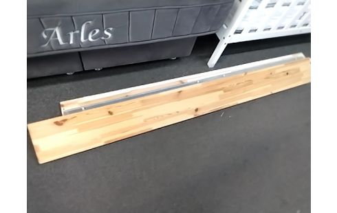 LIT PIN 140X200 AVEC LATTES