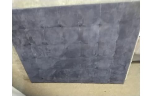 TETE DE LIT GRIS FONCÉ L140