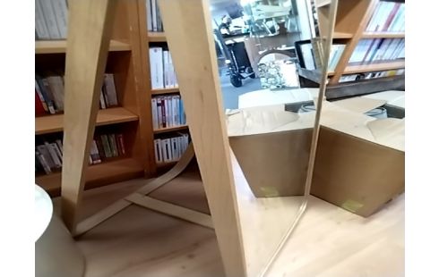 MIROIR PYSCHE BOIS CLAIR