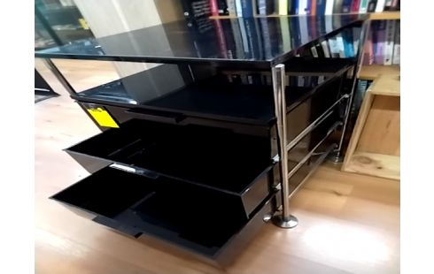 MEUBLE D'APPOINT 3T NOIR