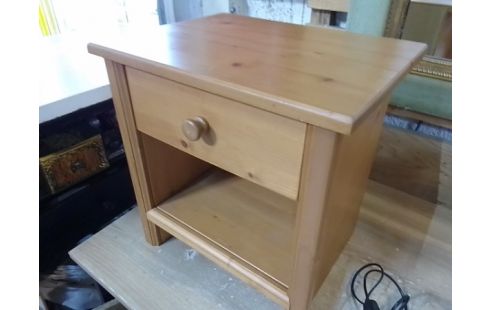 CHEVET 1 TIROIR BOIS