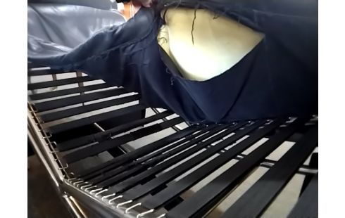 FAUTEUIL Style le Corbusier dessous decoussu