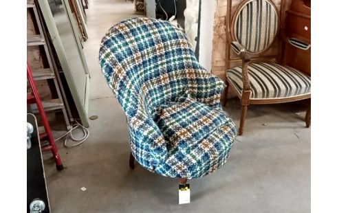 FAUTEUIL CRAPEAU ECOSSAIS