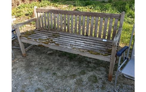 BANC DE JARDIN BOIS EXOTIQUE