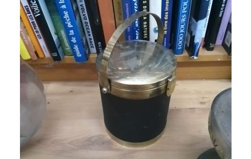 SEAU A GLACE VINTAGE NOIR