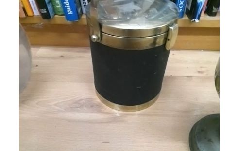 SEAU A GLACE VINTAGE NOIR