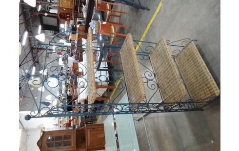 ETAGERE MÉTAL OSIER