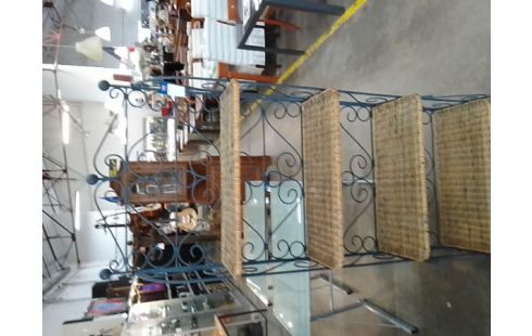 ETAGERE MÉTAL OSIER