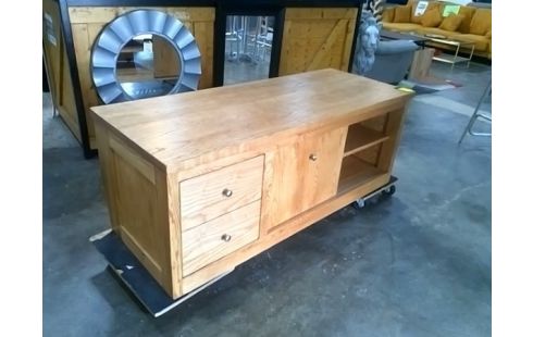 MEUBLE TV FRENE 2 TIROIRS 1 PORTE