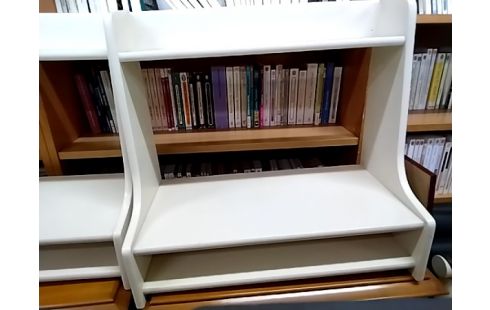 ETAGERE BLANCHE À SUSPENDRE