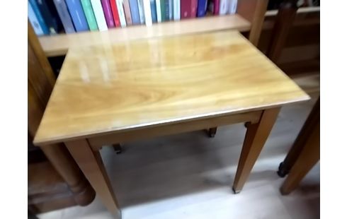 CHEVET TABLE D'APPOINT MERISIER