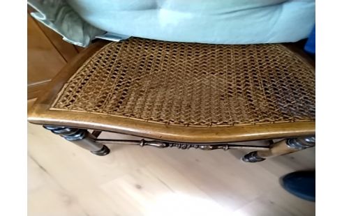 CHAISE CANNAGE COUSSIN BONHEUR