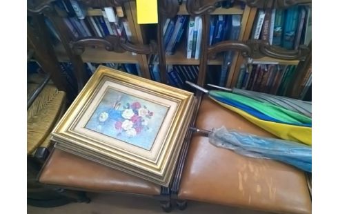 CHAISE LOT DE 4 ANCIENNES