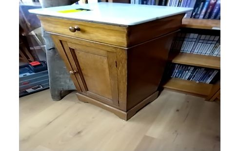 CHEVET 1 TIROIR MARBRE ST L PHILIPPE