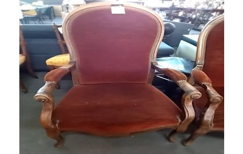 VOLTAIRE VELOURS AMBRE ANCIEN