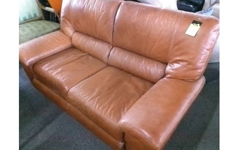 BANQUETTE CUIR 2 PLACES