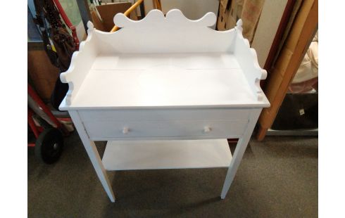 TABLE DE TOILETTE BLANCHE