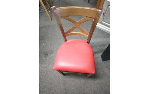 6 CHAISES SIMILI CUIR LEPAGE 1ABIMEE