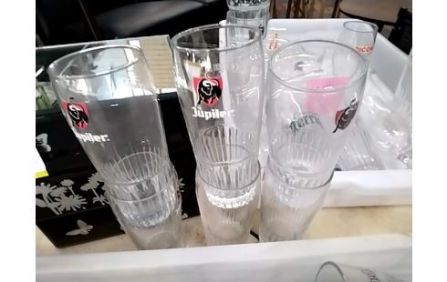 VERRES Lot de 6 jupiler