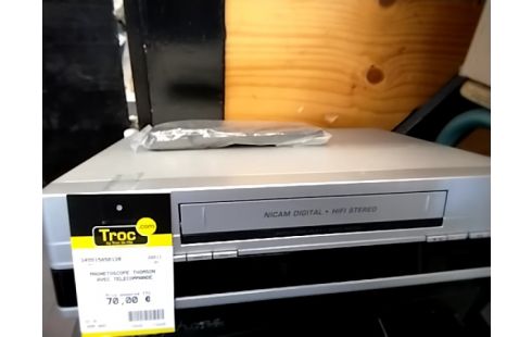 MAGNETOSCOPE THOMSON AVEC TELECOMMANDE