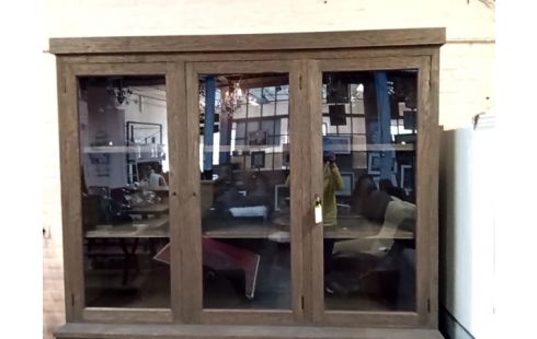 BUFFET 2 CORPS teck et tiroirs rotin