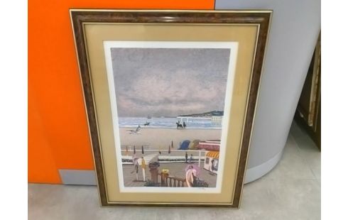 LITHOGRAPHIE SIGNEE RAMON DILLEY