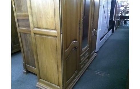 ARMOIRE 3 PORTES RUSTIQUE