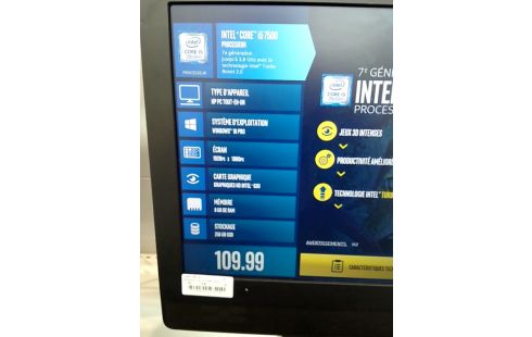 ORDINATEUR PC HP I5/7G 8RAM 256SSD