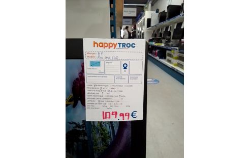 ORDINATEUR PC HP I5/7G 8RAM 256SSD