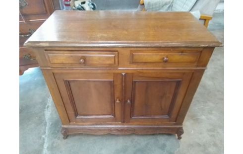 MEUBLE TV 2 PORTES 2 TIROIRS EN L'ETAT