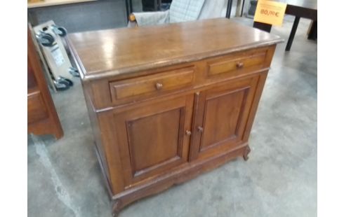 MEUBLE TV 2 PORTES 2 TIROIRS EN L'ETAT