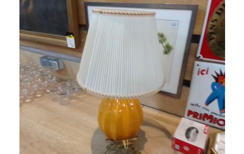 LAMPE DECO MOUTARDE