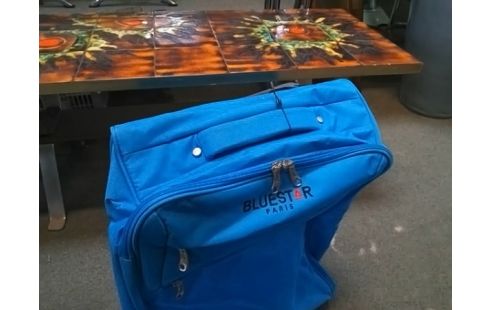 VALISE SOUPLE BLEUE