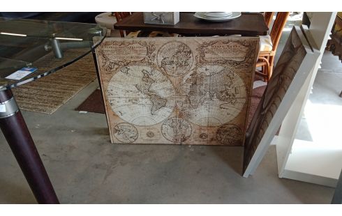 TABLEAU CARTE DU MONDE