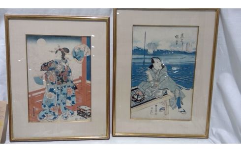 ESTAMPE JAPONAIS 19EME