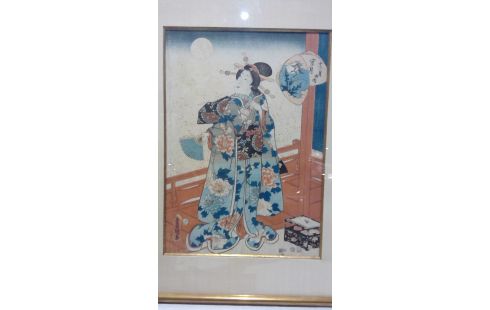 ESTAMPE JAPONAIS 19EME