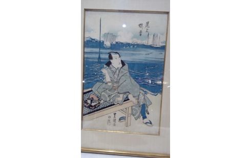 ESTAMPE JAPONAIS 19EME